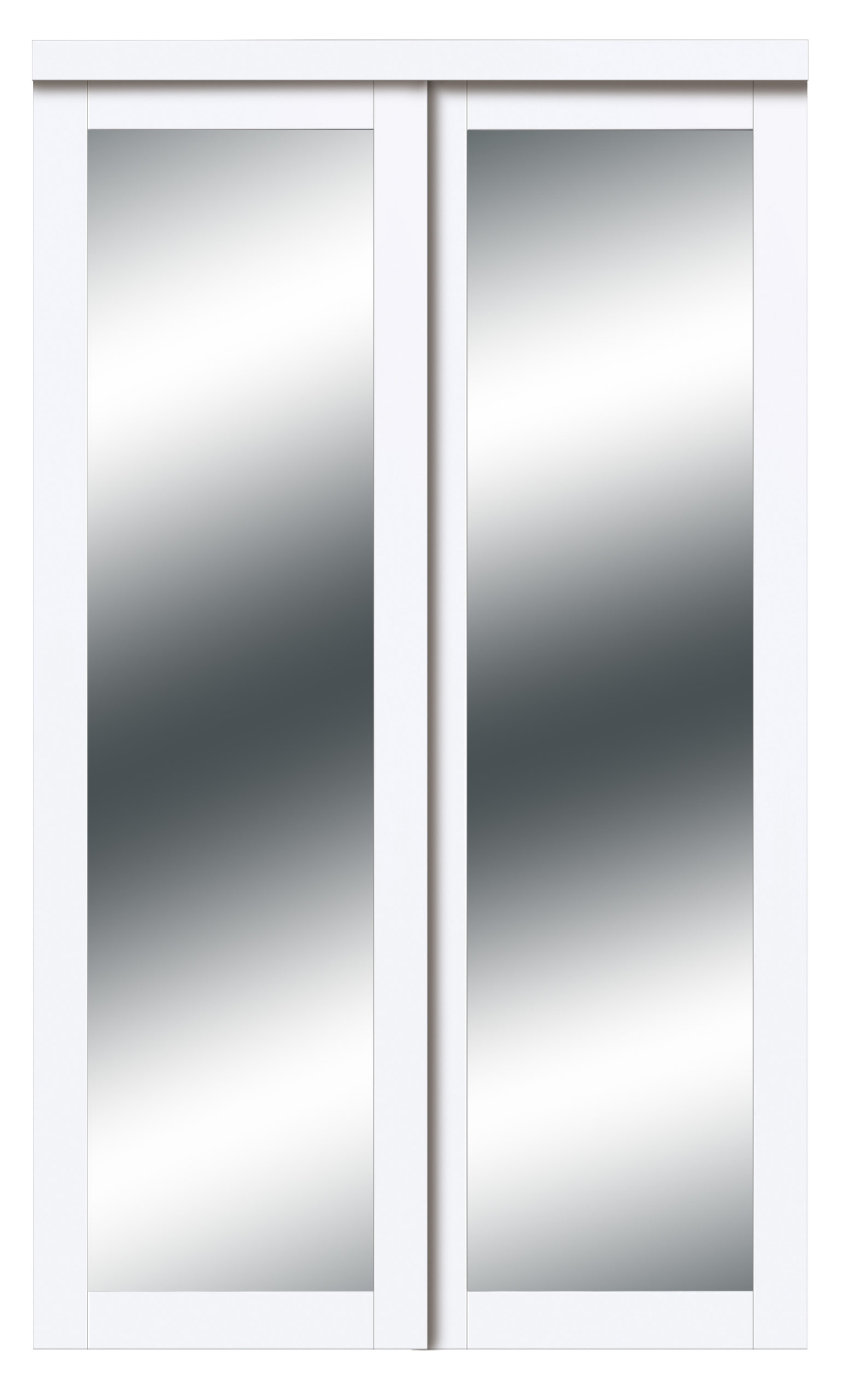 Harmony 1-Lite Bypass Door - Renin Bypass Closet Doors